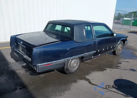 1991 Cadillac Fleetwood из США, поврежденный, VIN 1G6CB13B2M4225449